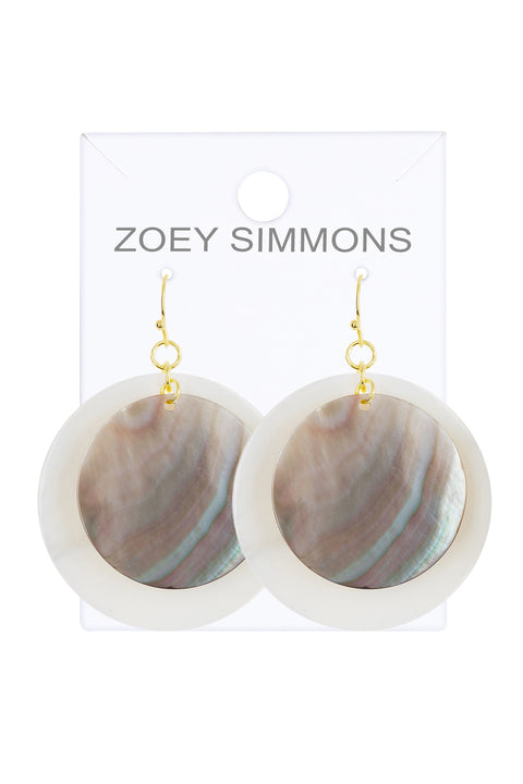 Abalone Shell & MOP Earrings - GF