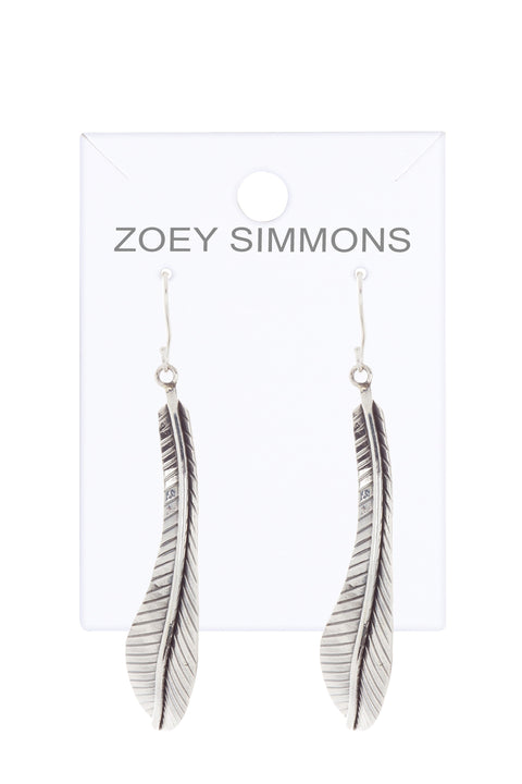Arjuna Leaf Drop Earrings - SF