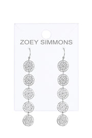 Filigree Disc Earrings - SF