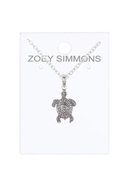Tortoise Pendant Necklace - SF