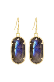 Labradorite Casey Drop Earrings - GF