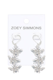 Triple Bee Drop Earrings - SF