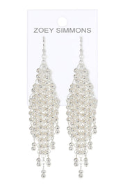 Chandelier Tassel Long Earrings - SF