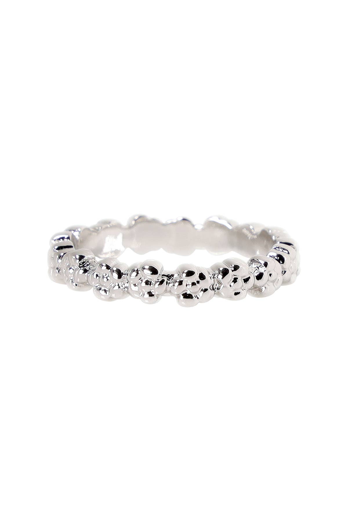 Pandora Classic Daisy Flower Band Ring SF 6