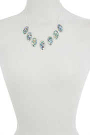 Abalone Shell Drape Necklace - SF