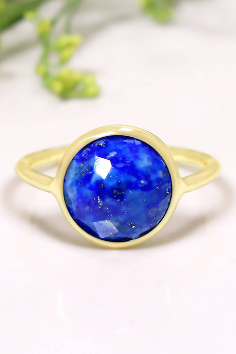 Lapis Lollipop Ring - GF