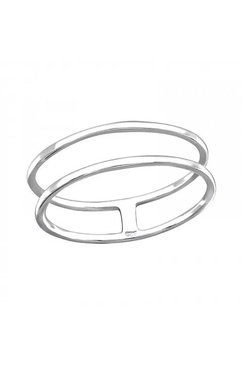 Sterling Silver Open Band Ring - SS