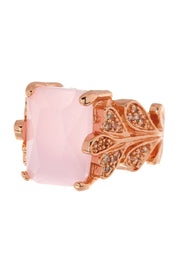 Rose Crystal Garden Ring - SF