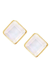 Mother Of Pearl Rachel Post Earrings - GF