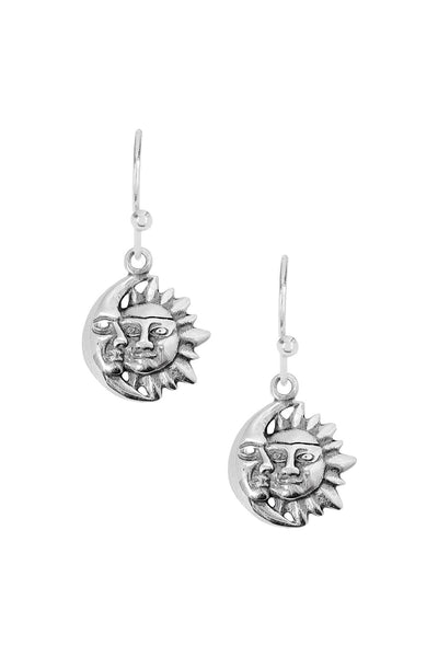 Sun & Moon Drop Earrings - SF