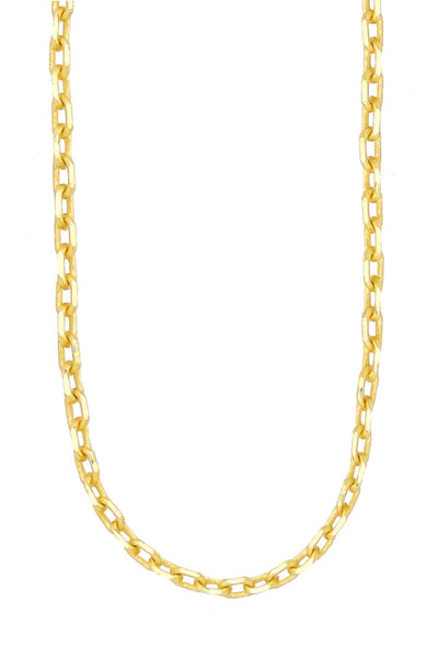 14k Gold Plated 1.5mm Staple Chain - GP