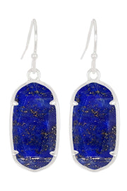 Lapis Casey Drop Earrings - SF