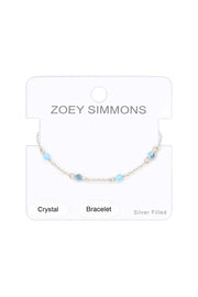 Blue Austrian Crystal Bracelet - SF