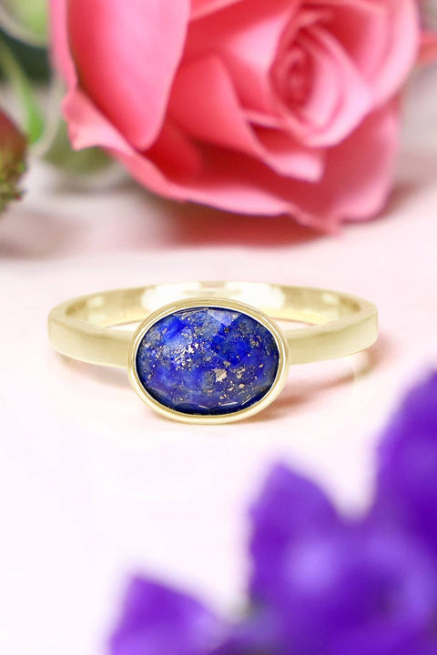 Lapis Cab Ring - GF