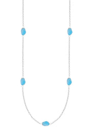 Amazonite Long Station Necklace - SF