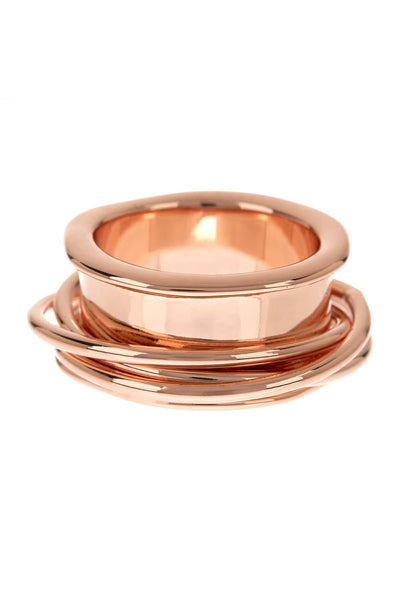 Rose Gold Spinner Ring - SF