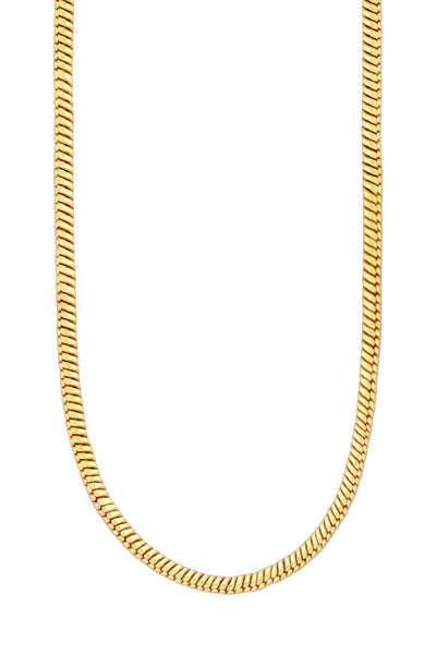 14k Gold Plated 1.2mm Snake Chain - GP