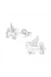 Sterling Silver Unicorn Ear Studs - SS