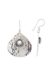 Mother Of Pearl & Drop Earrings - SF