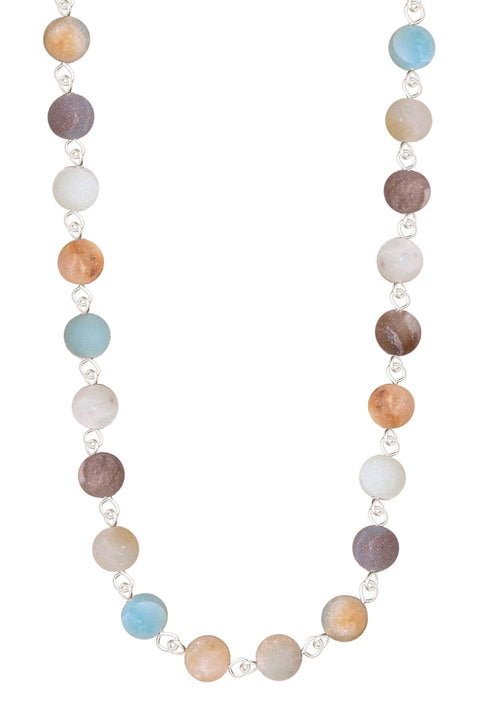 Amazonite Mala Beaded Necklace - SF