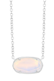 Moonstone Crystal Pendant Necklace - SF