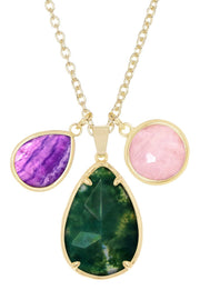 Mixed Gemstone Georgia Necklace - GF