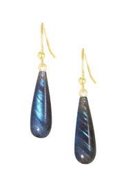 Labradorite Drop Earrings - GF