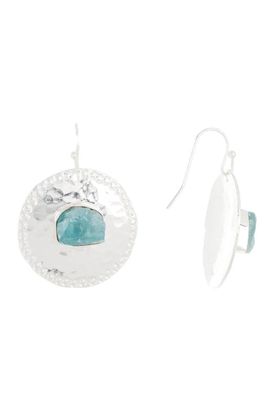 Aquamarine Drop Earrings - SF