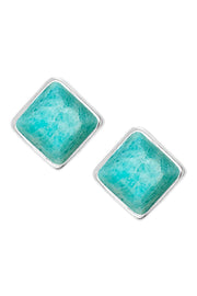 Amazonite Rachel Post Earrings - SF