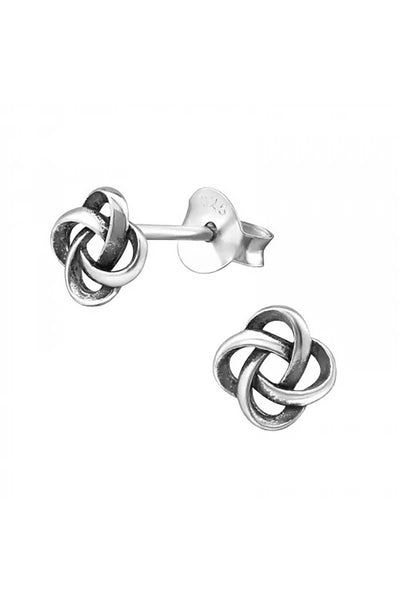 Sterling Silver Celtic Ear Studs - SS