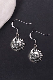Sun & Moon Drop Earrings - SF