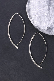 Sterling Silver Basic Threader Drop Earrings - SS