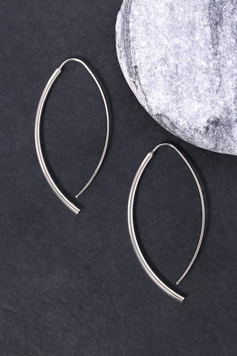 Sterling Silver Basic Threader Drop Earrings - SS