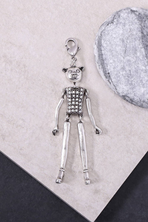 Cassidy Moveable Doll Charm Pendant - SF