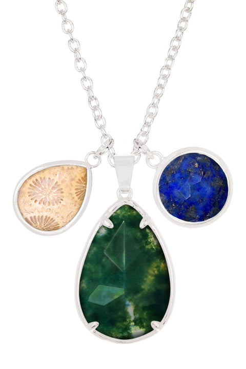 Mixed Gemstone Georgia Necklace - SF