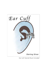 Sterling Silver Vine Ear Cuff - SS
