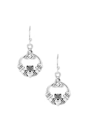 Irish Claddagh Earrings - SF