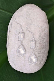 Moonstone Crystal Irene Earrings - SF