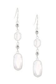 Moonstone Crystal Tracy Earrings - SF