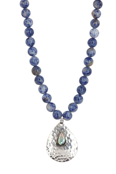 Lapis Mala Prayer Beads Necklace - SF