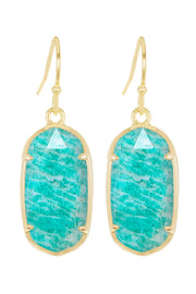 Amazonite Casey Drop Earrings - GF