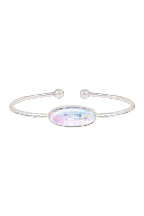 Mother Of Pearl Cuff Bracelet - SF