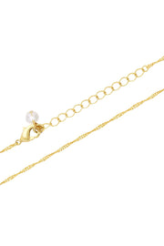 14k Gold Plated 1.5mm Singapore Chain - GP