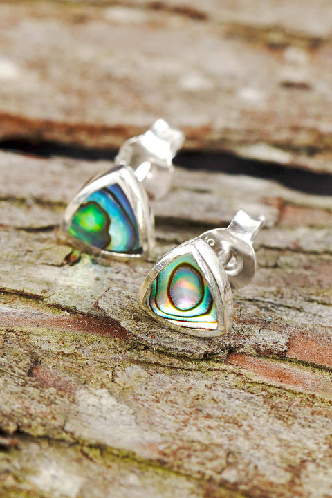 Abalone Shell Stud Earrings - SF
