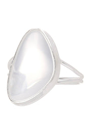 Sterling Silver Crystal Quartz Ring - SS