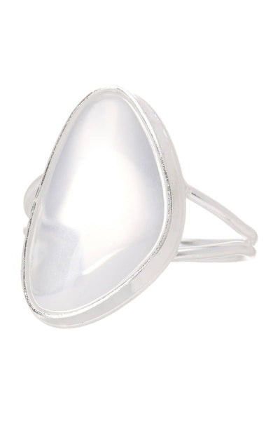 Sterling Silver Crystal Quartz Ring - SS