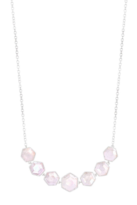 Mother Of Pearl Statement Necklace - SF