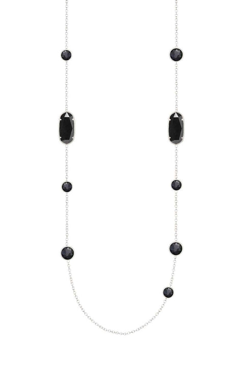 Hematite Ashley Station Necklace - SF