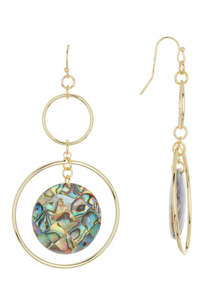 Abalone Georgia Earrings - GF