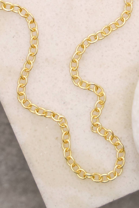 14k Gold Plated 2mm Cable Chain - GP